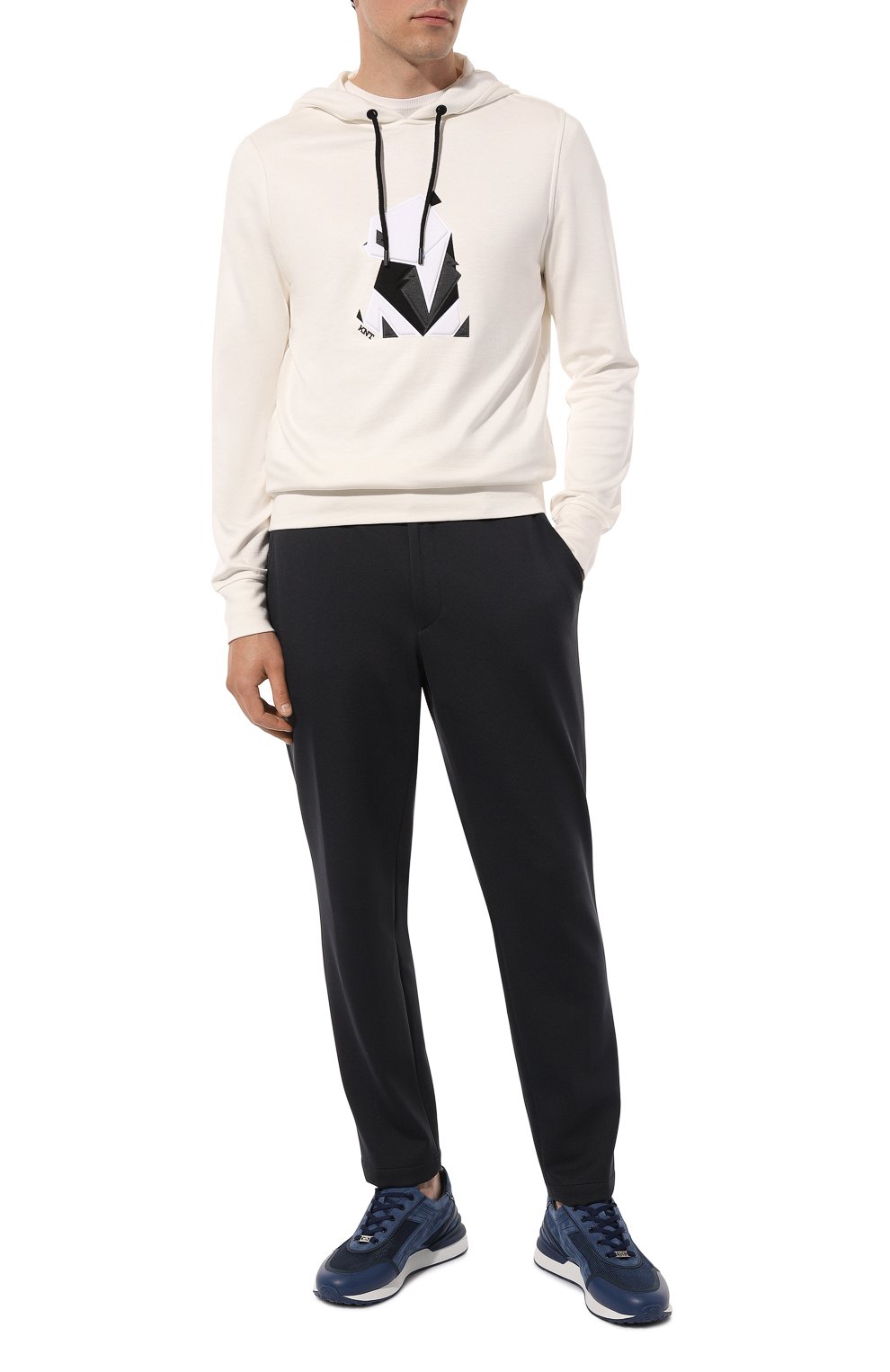 Комбинированные кроссовки ZILLI, арт. MDZ-TT221-DM017/001X, фото 2