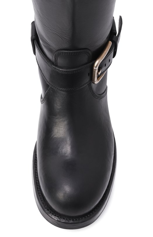 Кожаные ботинки Bernini Dolce & Gabbana CT1081/AW352 Чёрный  CT1081/AW352 Фото 6