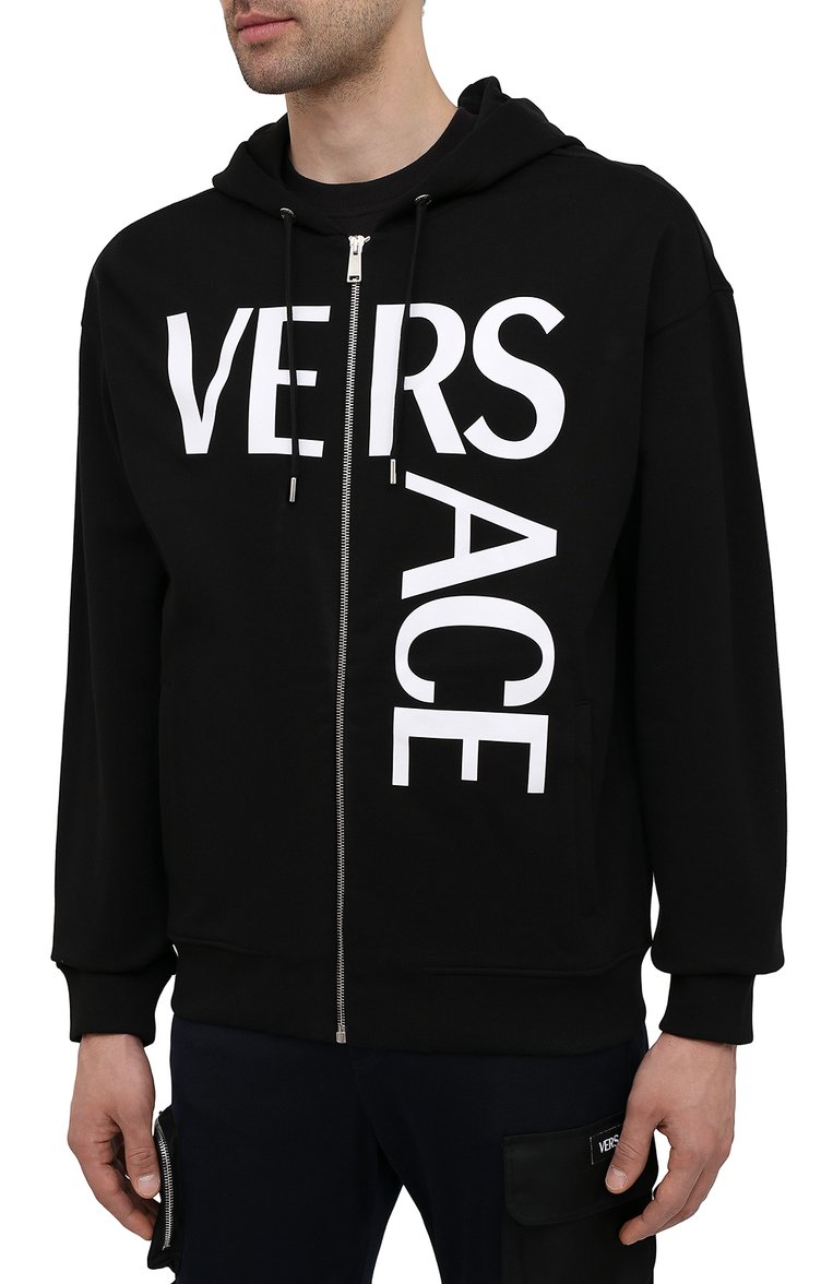 Хлопковая толстовка VERSACE, арт. 1001083/1A00719, фото 1