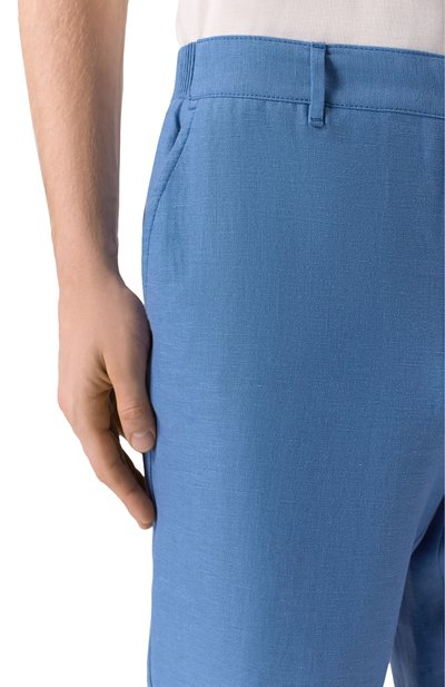 Брюки изо льна и шелка MVST, арт. M26.CSM.T405/TXAVI, фото 5