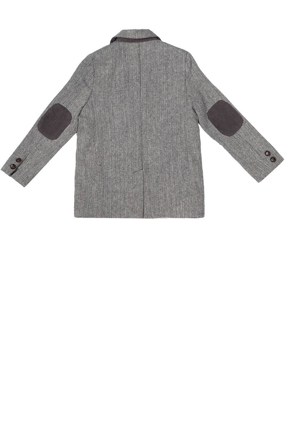 Однобортный пиджак oliver с узором EGG BY SUSAN LAZAR серого цвета по цене 9870 руб., арт. W6FL3830, фото 2 Однобортный пиджак oliver с узором EGG BY SUSAN LAZAR, арт. W6FL3830, фото 2