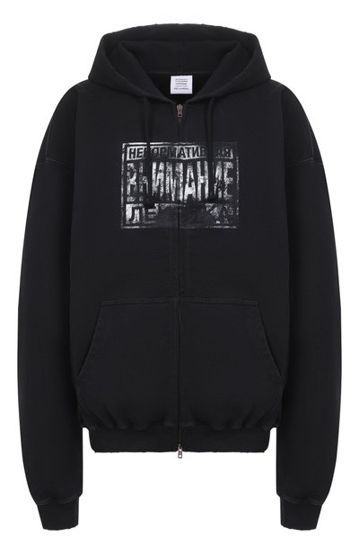 Мужской хлопковая толстовка VETEMENTS, арт. MH27ZU229B