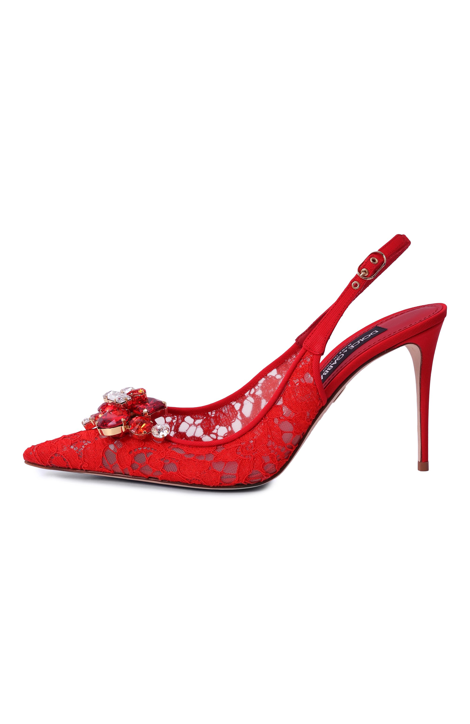 Текстильные туфли rainbow 90 DOLCE & GABBANA, арт. CG0712/AQ074, фото 4