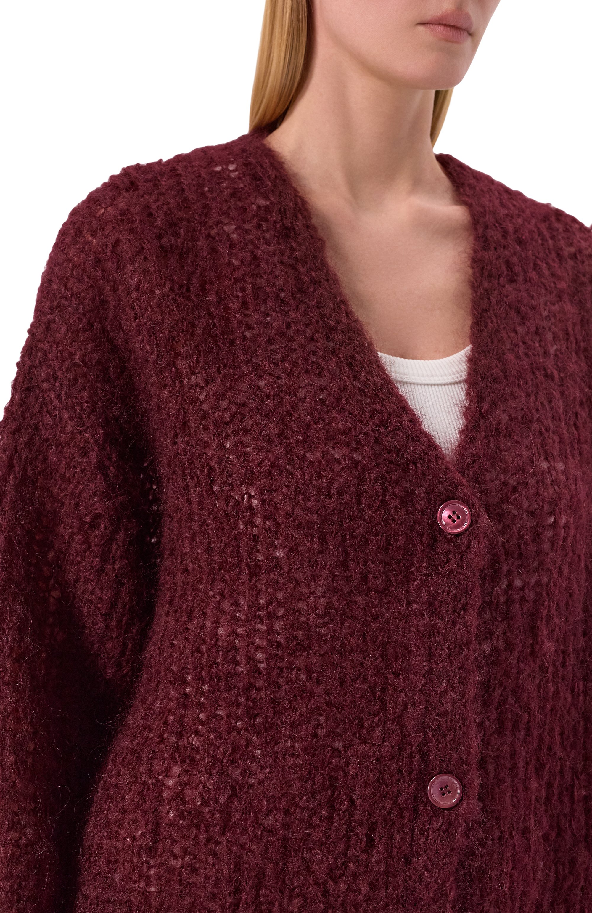 Шерстяной кардиган WEEKEND MAX MARA, арт. DANZA, фото 5