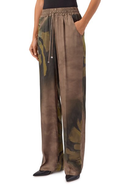 Шелковые брюки KITON, арт. D48122K0585G03, фото 3