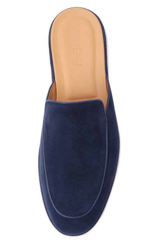 Замшевые сабо Zilli H0305AM1100VZPU05 Синий  H0305AM1100VZPU05 Фото 5