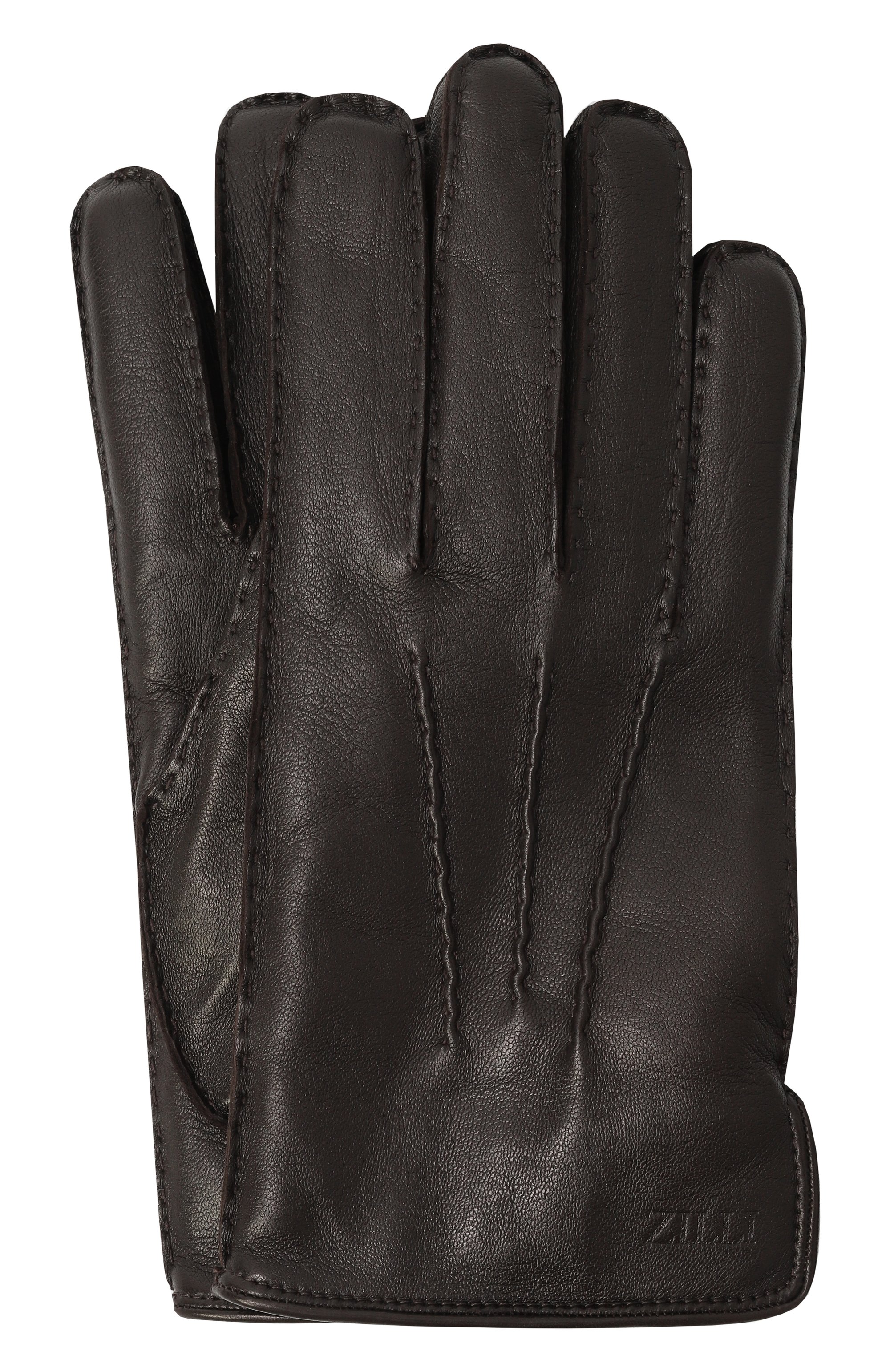 Кожаные перчатки ZILLI, арт. GL007AM1980VZL000, фото 1