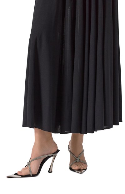 Кожаные мюли MUGLER, арт. MUWSS25SC141_SS015, фото 3