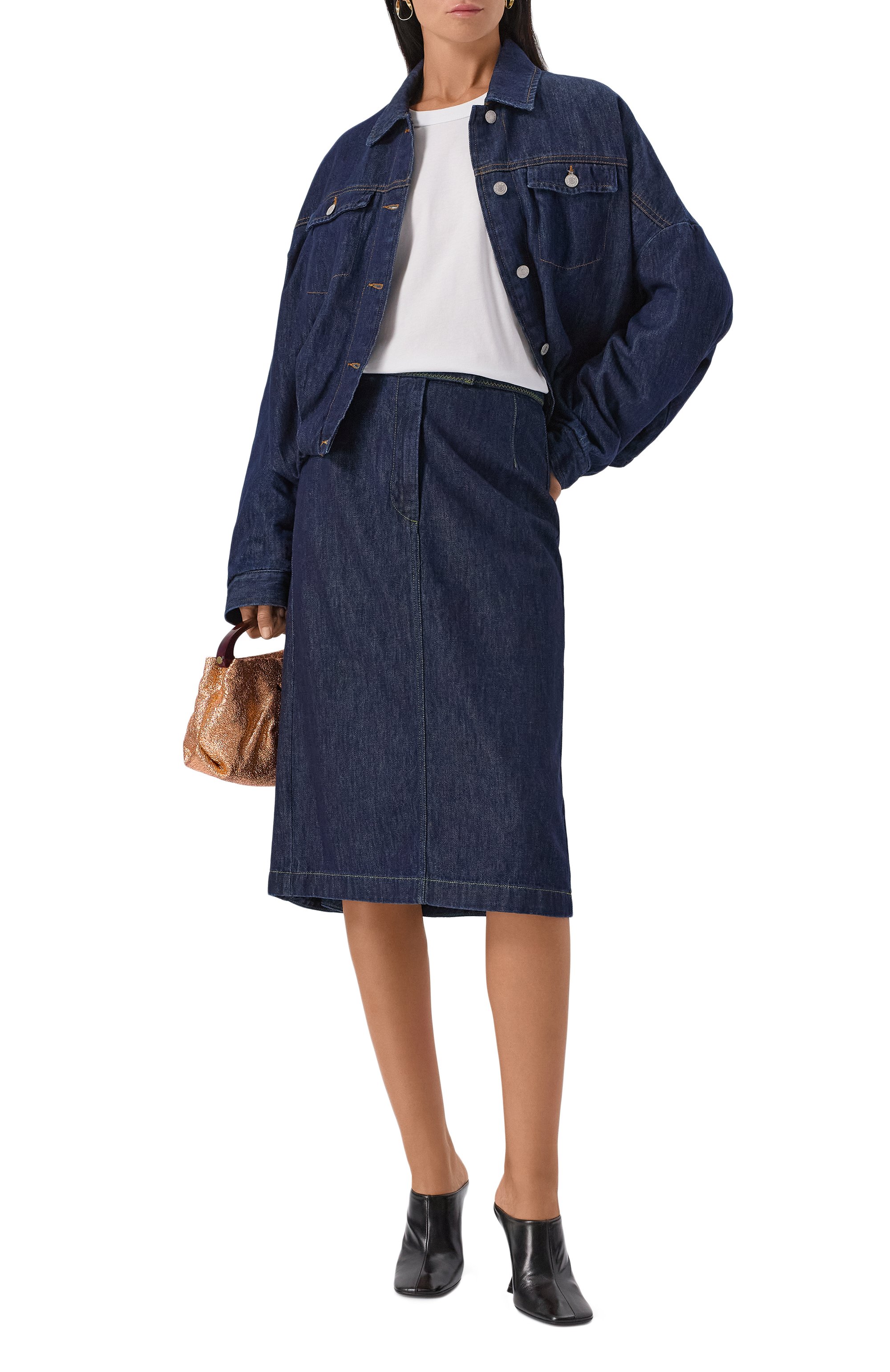 Хлопковая футболка DRIES VAN NOTEN, арт. 011101-2600-001, фото 2