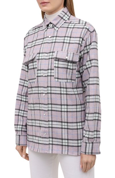 Хлопковая рубашка ISABEL MARANT ETOILE, арт. CH0738-21P024E/LAY0L, фото 3