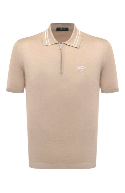 Мужская шелковое поло ZILLI, арт. KZP002M0630VZS000