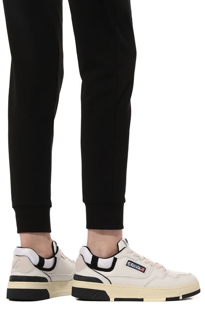 Кожаные кеды clc AUTRY белого цвета по цене 22500 руб., арт. A1UNR0LWMM04, фото 3 Кожаные кеды clc AUTRY, арт. A1UNR0LWMM04, фото 3