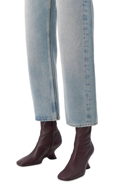 Кожаные ботильоны DRIES VAN NOTEN, арт. 262-131722/01400100, фото 2