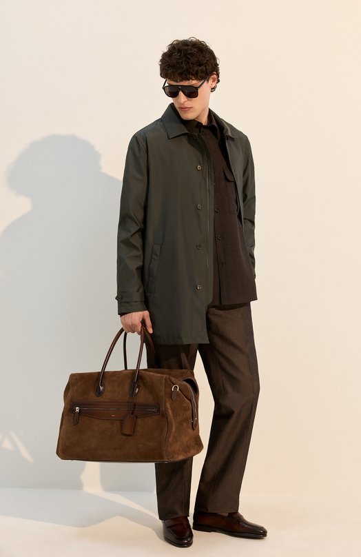 Брюки из хлопка и льна MVST M26.CSM.T416/802-C0/LINEN Коричневый  M26.CSM.T416/802-C0/LINEN Фото 6