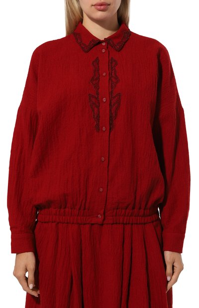 Блузка из шерсти и хлопка AKHMADULLINA, арт. 1225.2BL618/WC209, фото 3