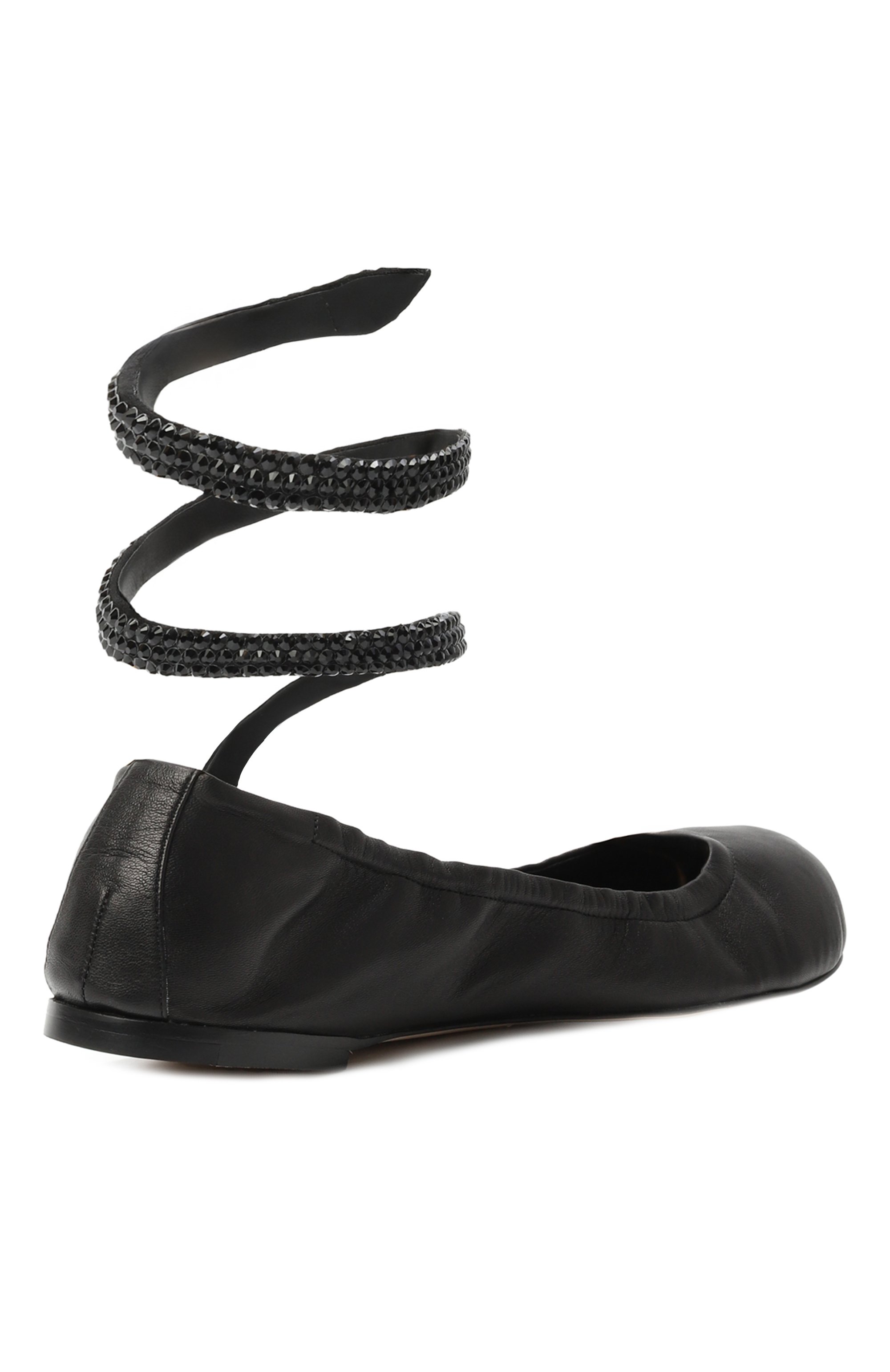 Кожаные балетки cleo RENE CAOVILLA, арт. C12073-010/NA01, фото 5