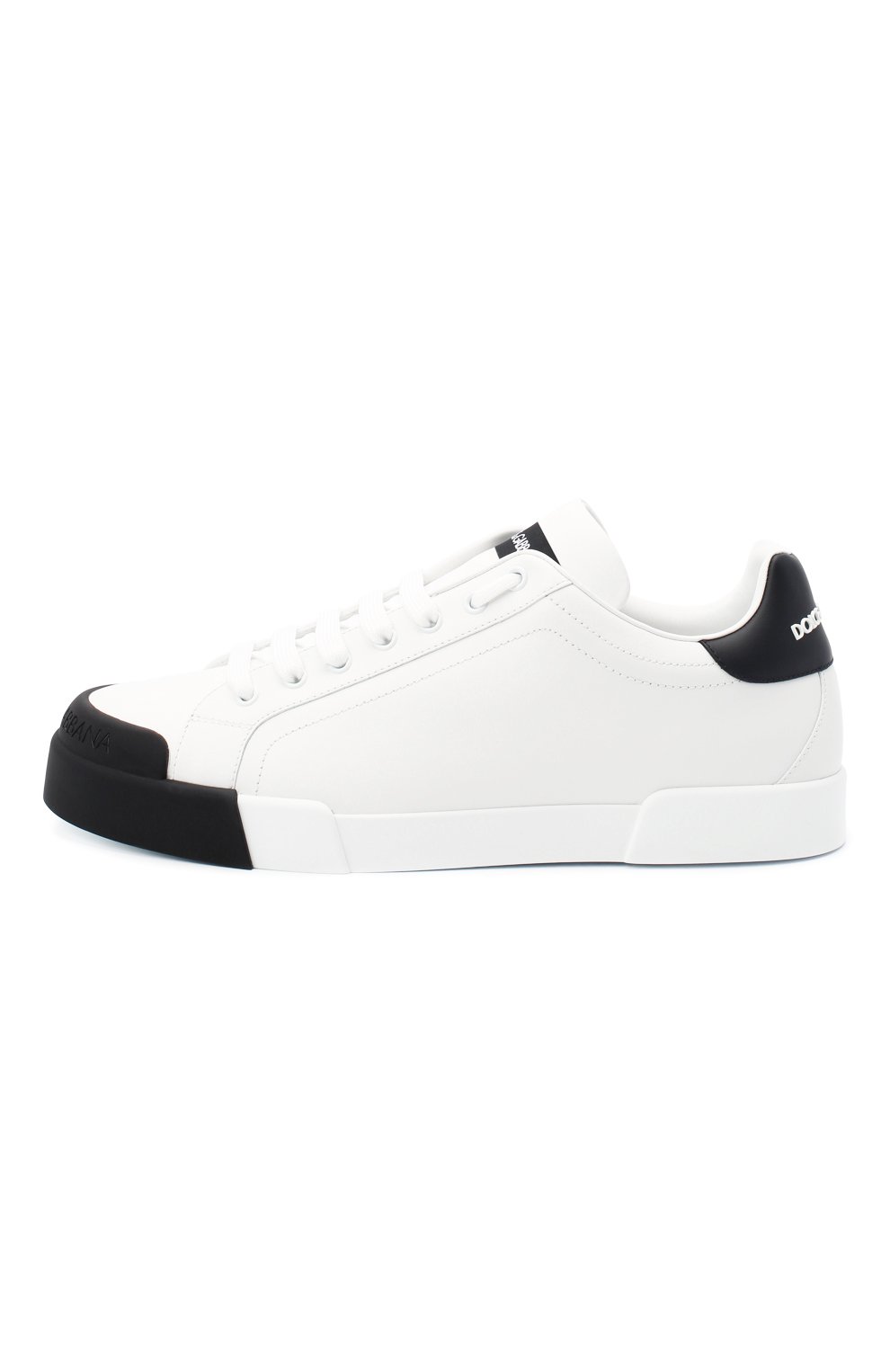 Кожаные кеды portofino DOLCE & GABBANA, арт. CS1802/AW113, фото 3