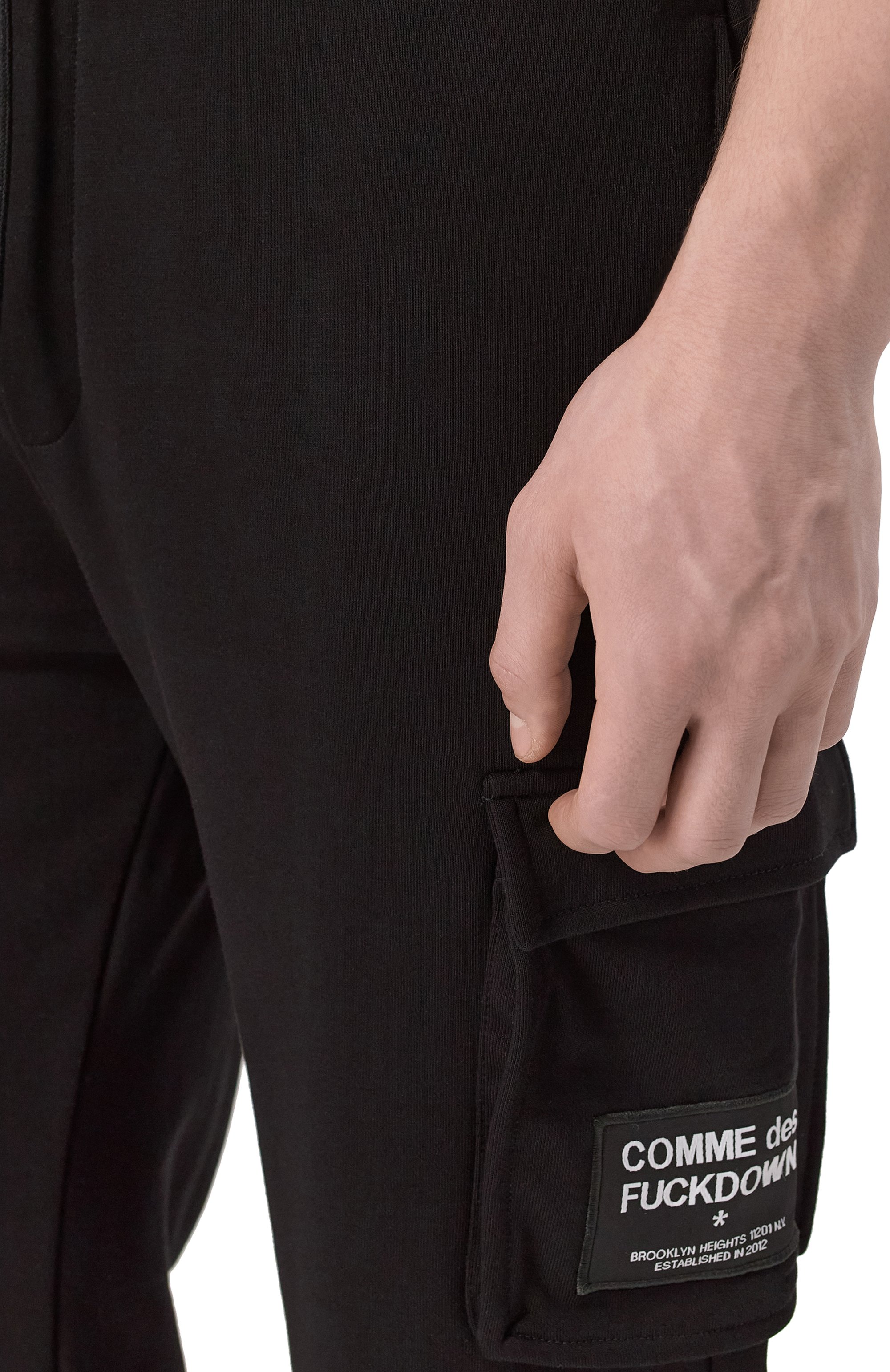 Хлопковые джоггеры COMME DES FUCKDOWN, арт. CFABM01527, фото 5