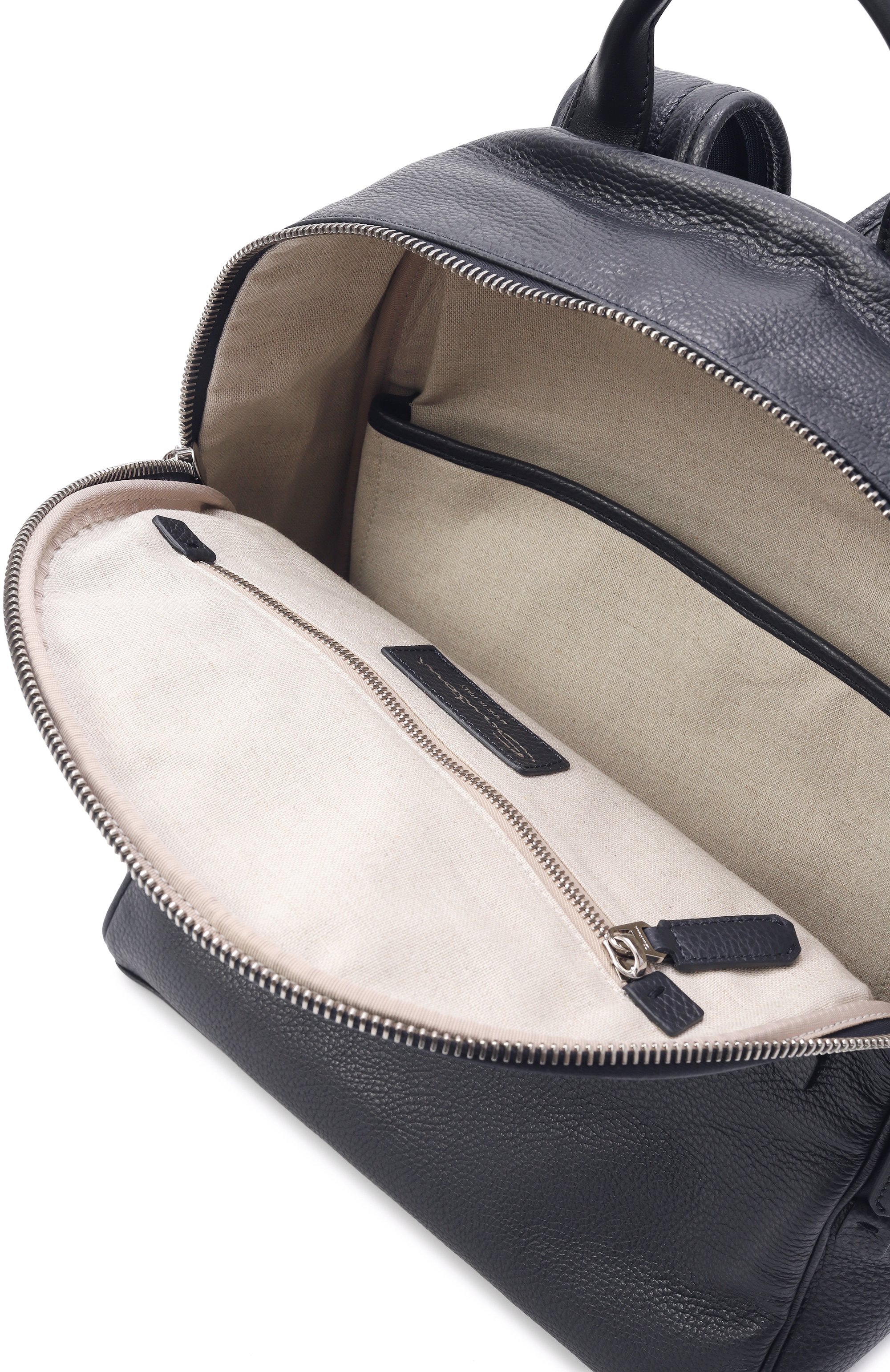 Рюкзак SANTONI темно-синего цвета по цене 97350 руб., арт. UIBGA2668EN-AVGH, фото 5 Рюкзак SANTONI, арт. UIBGA2668EN-AVGH, фото 5