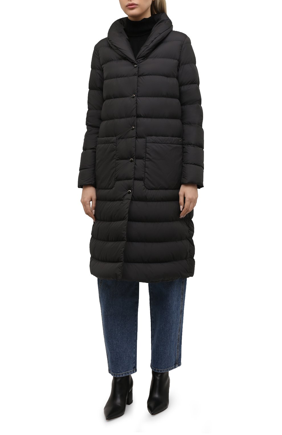 Пуховик WOOLRICH черного цвета по цене 56700 руб., арт. CFWW0U0509FR/UT2635, фото 3 Пуховик WOOLRICH, арт. CFWW0U0509FR/UT2635, фото 3