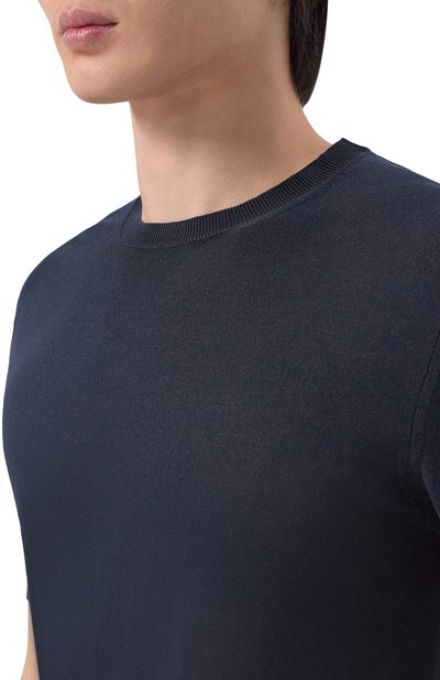 Шелковый джемпер CORNELIANI, арт. 27M901/2725107, фото 5