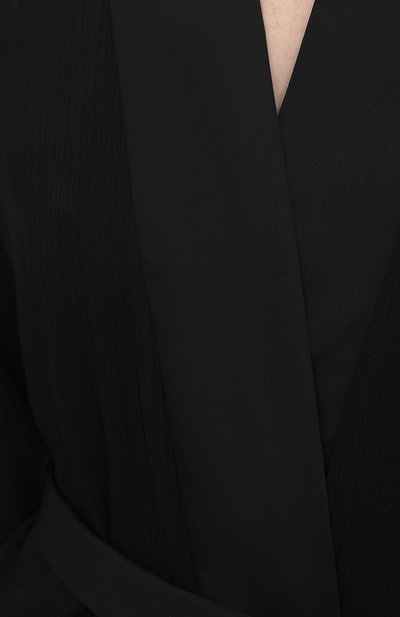 Халат SHAN черного цвета по цене 31920 руб., арт. 52072-86, фото 5 Халат SHAN, арт. 52072-86, фото 5