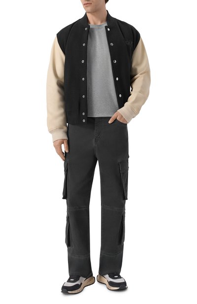 Хлопковая футболка BOGNER серого цвета по цене 11600 руб., арт. 58446604_1, фото 2 Хлопковая футболка BOGNER, арт. 58446604_1, фото 2