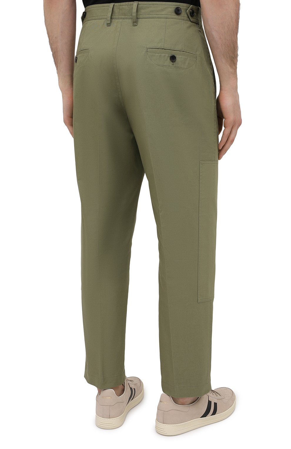 Хлопковые брюки LANVIN, арт. RM-TR0060-4468-P21, фото 4