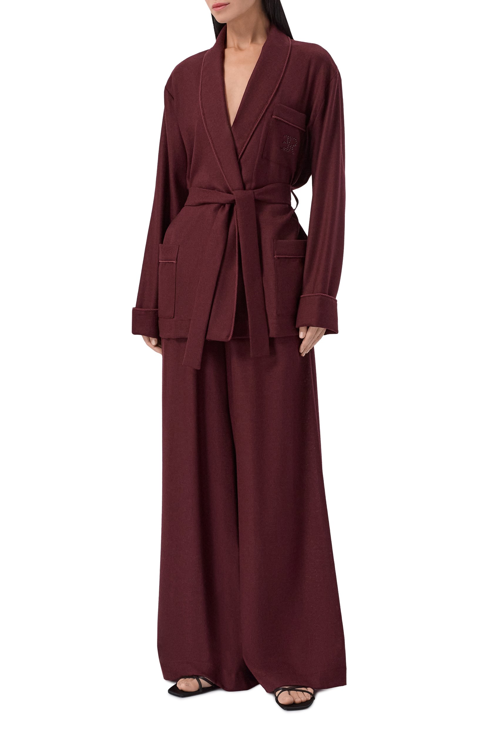 Шерстяная блузка ERMANNO SCERVINO, арт. D494I601XYI, фото 2