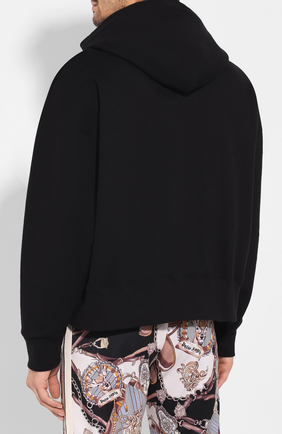 Хлопковое худи PALM ANGELS, арт. PMBB058F196310031028, фото 4