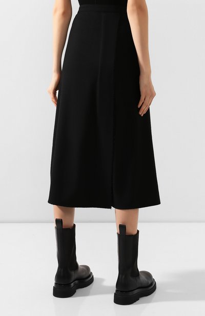 Шерстяная юбка YOHJI YAMAMOTO, арт. NC-S12-101, фото 4
