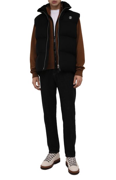 Кожаные ботинки BRUNELLO CUCINELLI, арт. MZUFNMS890/D0UBLE REM0VABLE INS0LE, фото 2