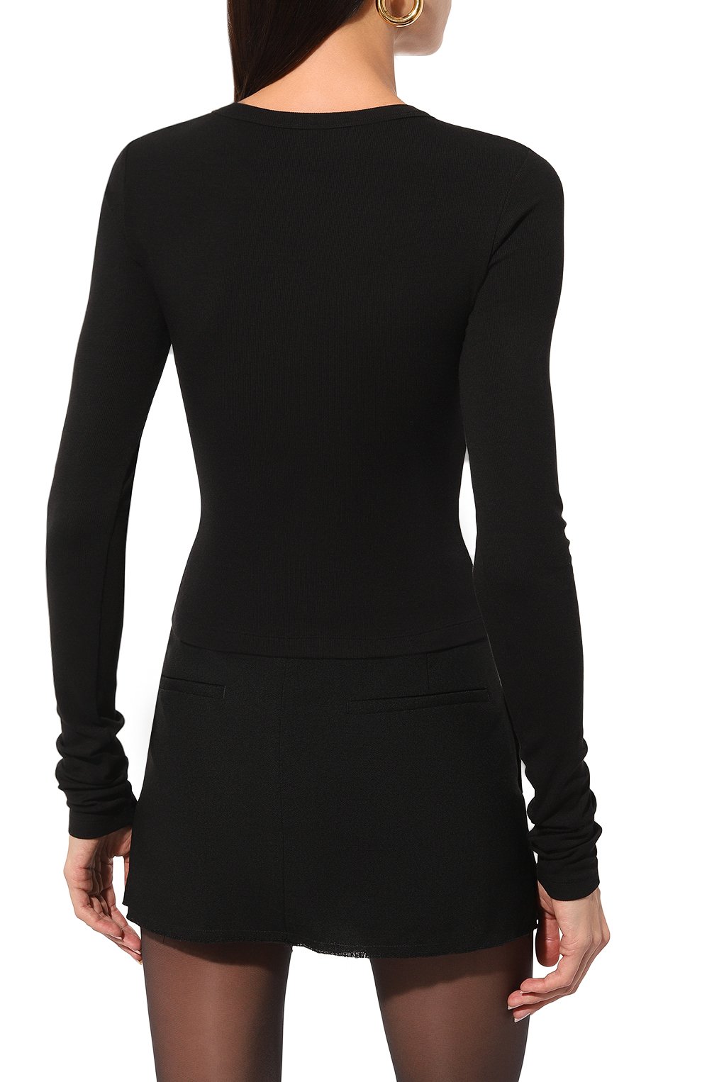 Хлопковый лонгслив SASHAVERSE, арт. TS007/BG/3304.900/W25, фото 4