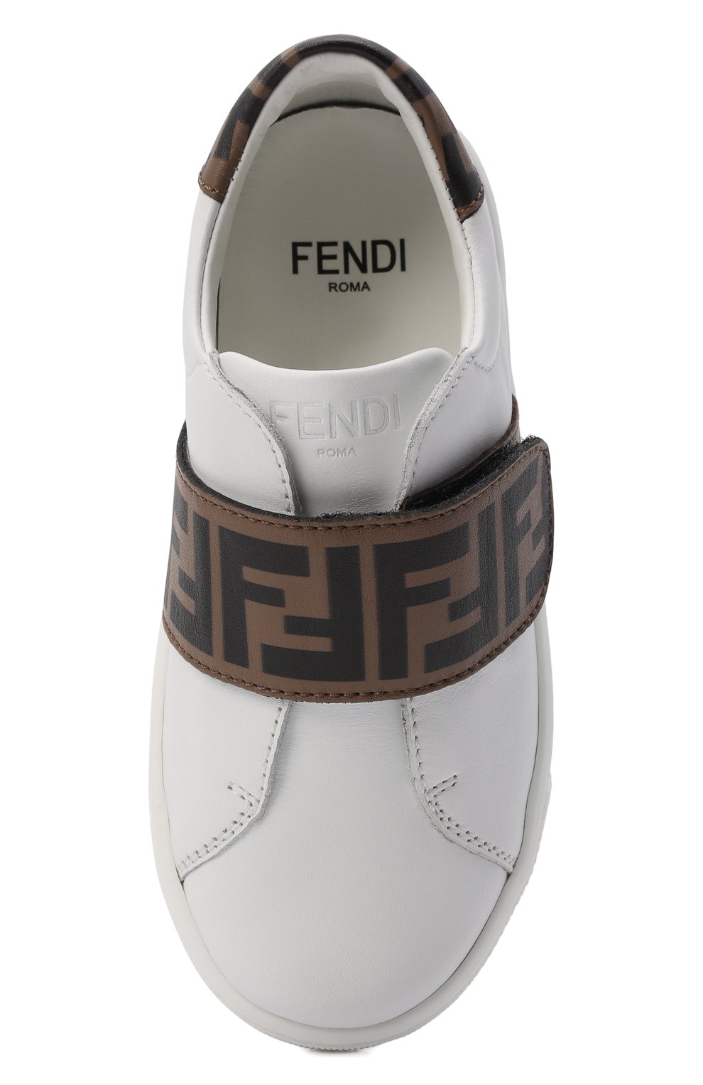 Кожаные кеды FENDI, арт. JMR326/A7N4/20-26, фото 4