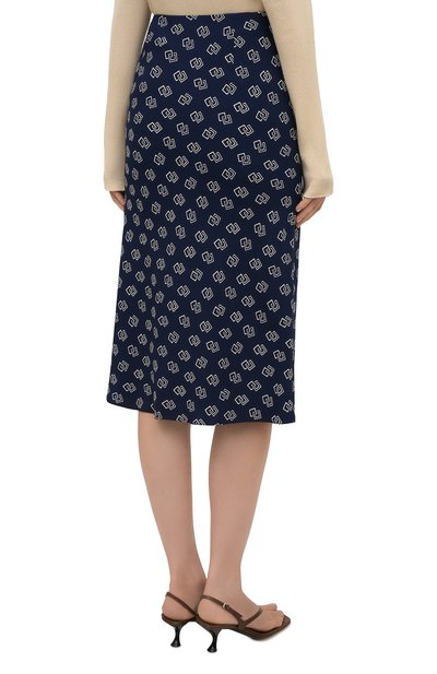 Юбка из вискозы RALPH LAUREN синего цвета по цене 149500 руб., арт. 290843997, фото 4 Юбка из вискозы RALPH LAUREN, арт. 290843997, фото 4