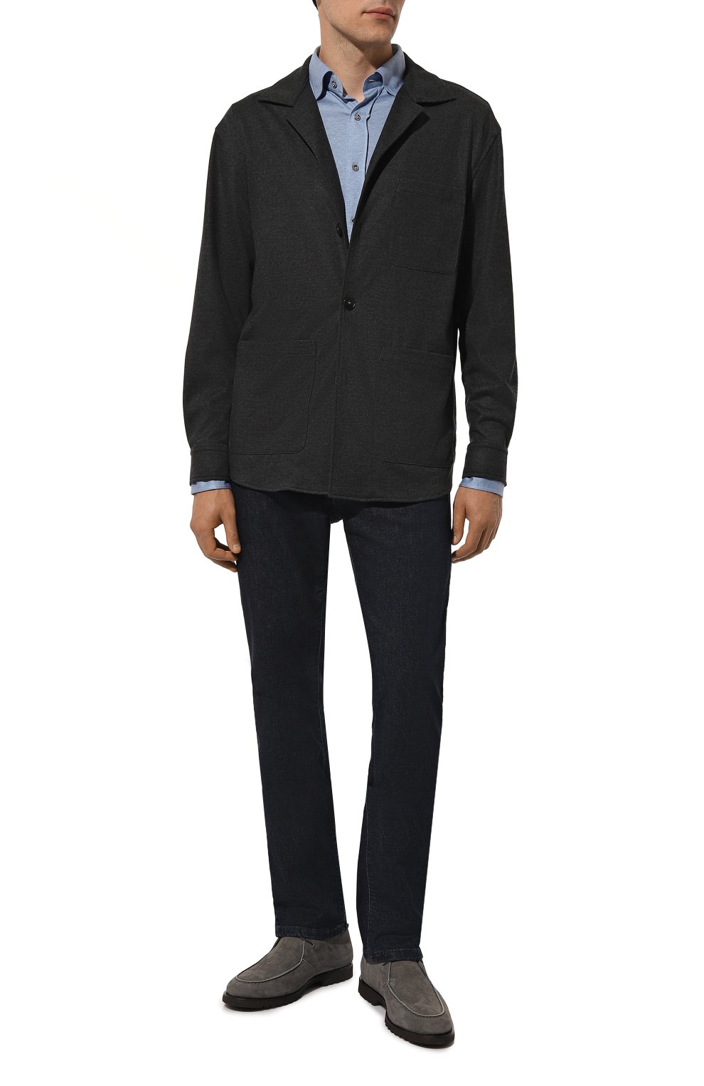 Рубашка из хлопка и шелка STEFANO RICCI, арт. CJ007593/TE2801, фото 2