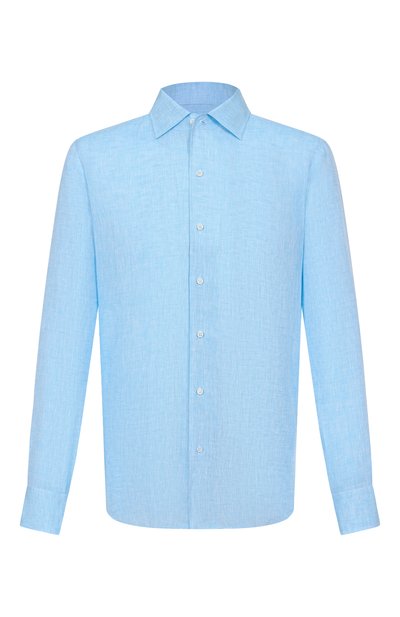 Мужская льняная рубашка MVST, арт. M0RBIDA/R0BERT0/R0UND/F3411308-LINEN