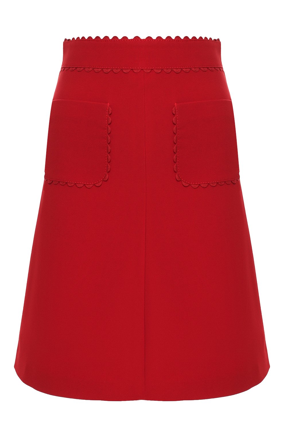 Юбка REDVALENTINO красного цвета по цене 36050 руб., арт. SR3RAC35/2EU, фото 1 Юбка REDVALENTINO, арт. SR3RAC35/2EU, фото 1