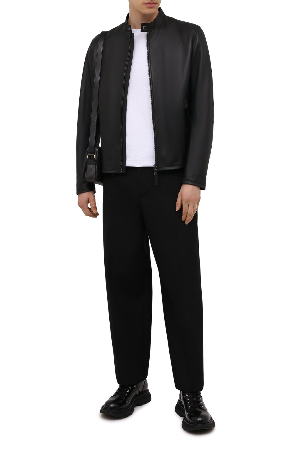 Кожаная куртка BOSS, арт. 50452495, фото 2