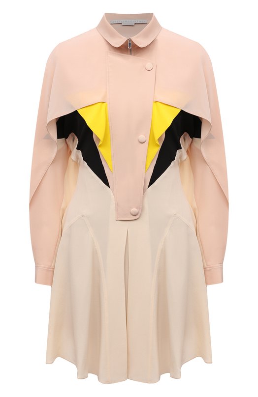 

Шелковое платье Stella McCartney, Розовый