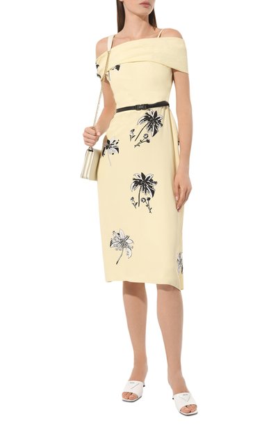 Платье из вискозы PRADA, арт. P3E04H-1Y1R-F0032-211, фото 2