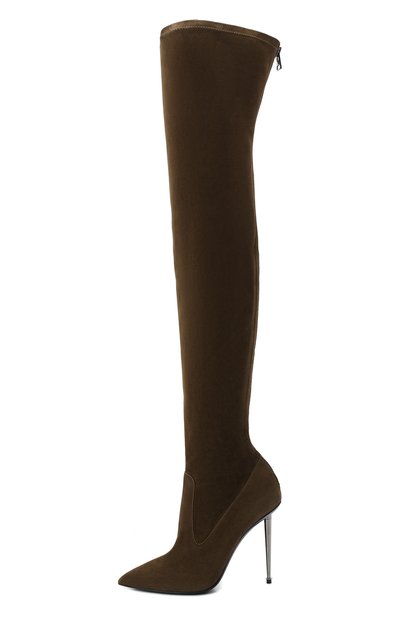 Замшевые ботфорты TOM FORD, арт. W2771R-LSP015, фото 3