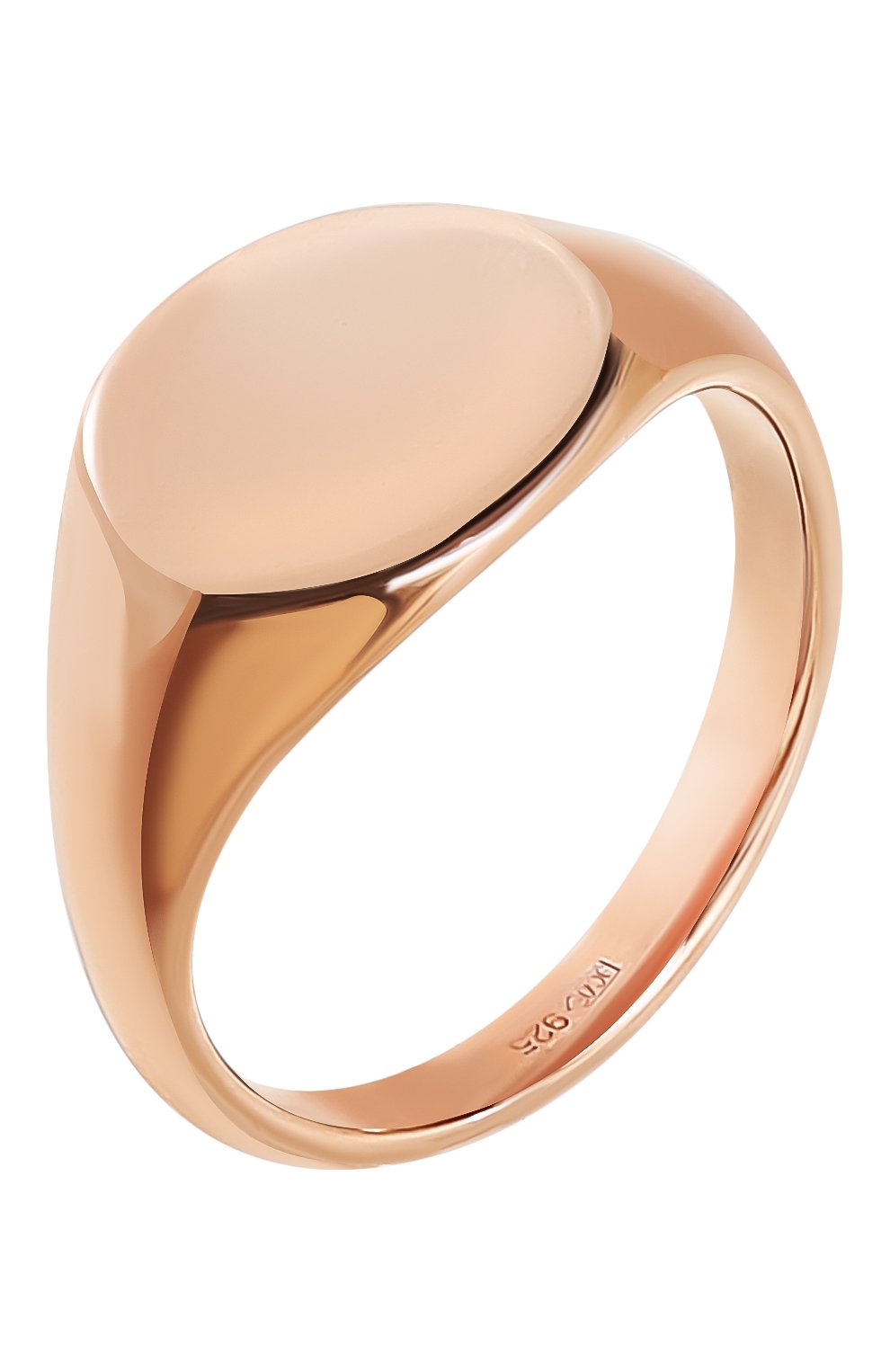 Кольцо-печатка MOONKA розового цвета по цене 7600 руб., арт. nc-sig-g, фото 3 Кольцо-печатка MOONKA, арт. nc-sig-g, фото 3