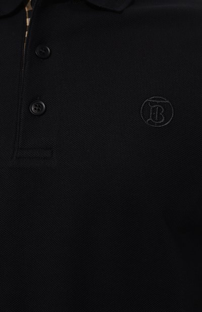 Хлопковое поло BURBERRY, арт. 8055227, фото 5