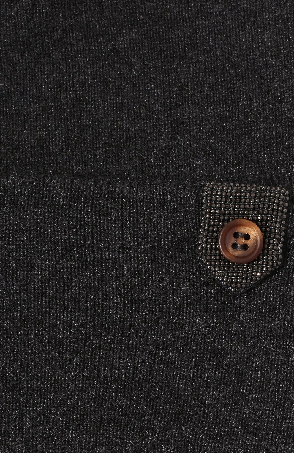 Кашемировая шапка BRUNELLO CUCINELLI темно-серого цвета по цене 75100 руб., арт. M12135689P, фото 4 Кашемировая шапка BRUNELLO CUCINELLI, арт. M12135689P, фото 4