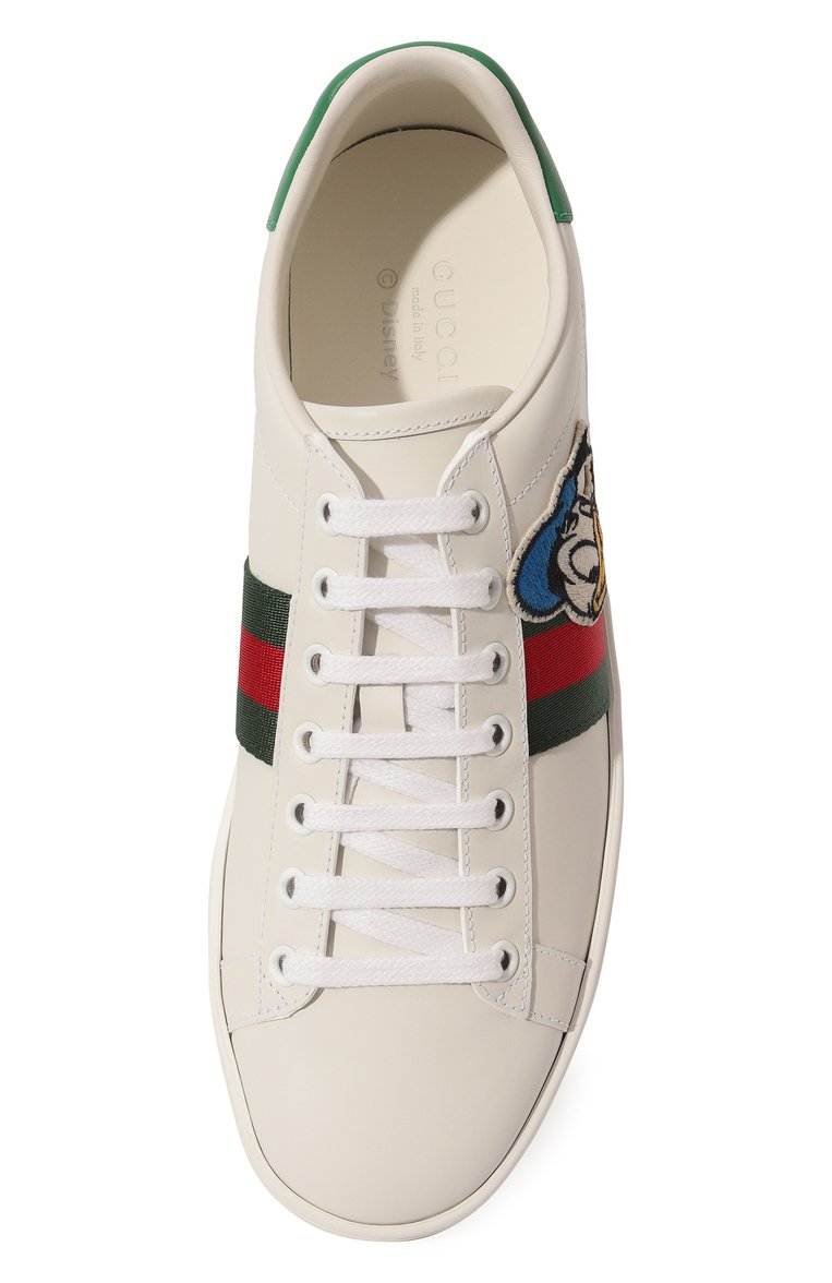 Кожаные кеды disney x gucci GUCCI, арт. 649401 1XG60, фото 6