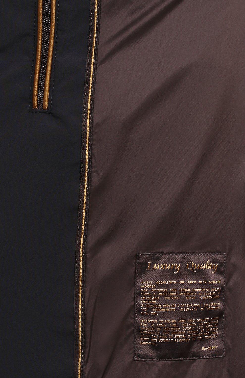 Пуховый жилет vanio-vh из вельвета MOORER, арт. INAV-VH, фото 6