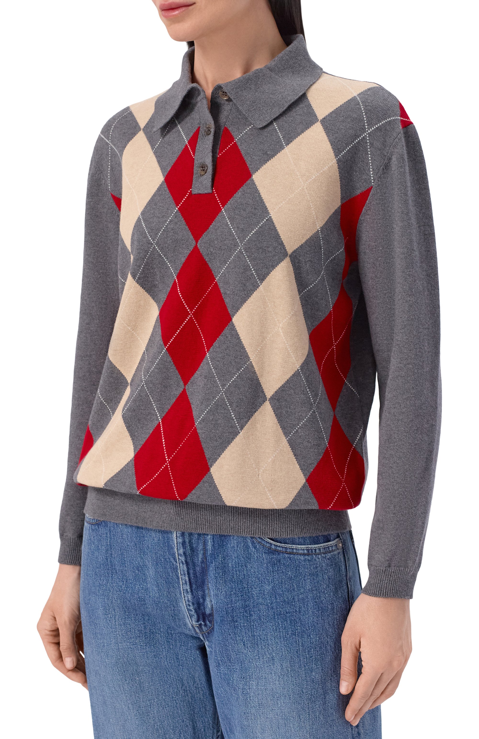 Поло из хлопка и кашемира ADDICTED, арт. AD2603, фото 3