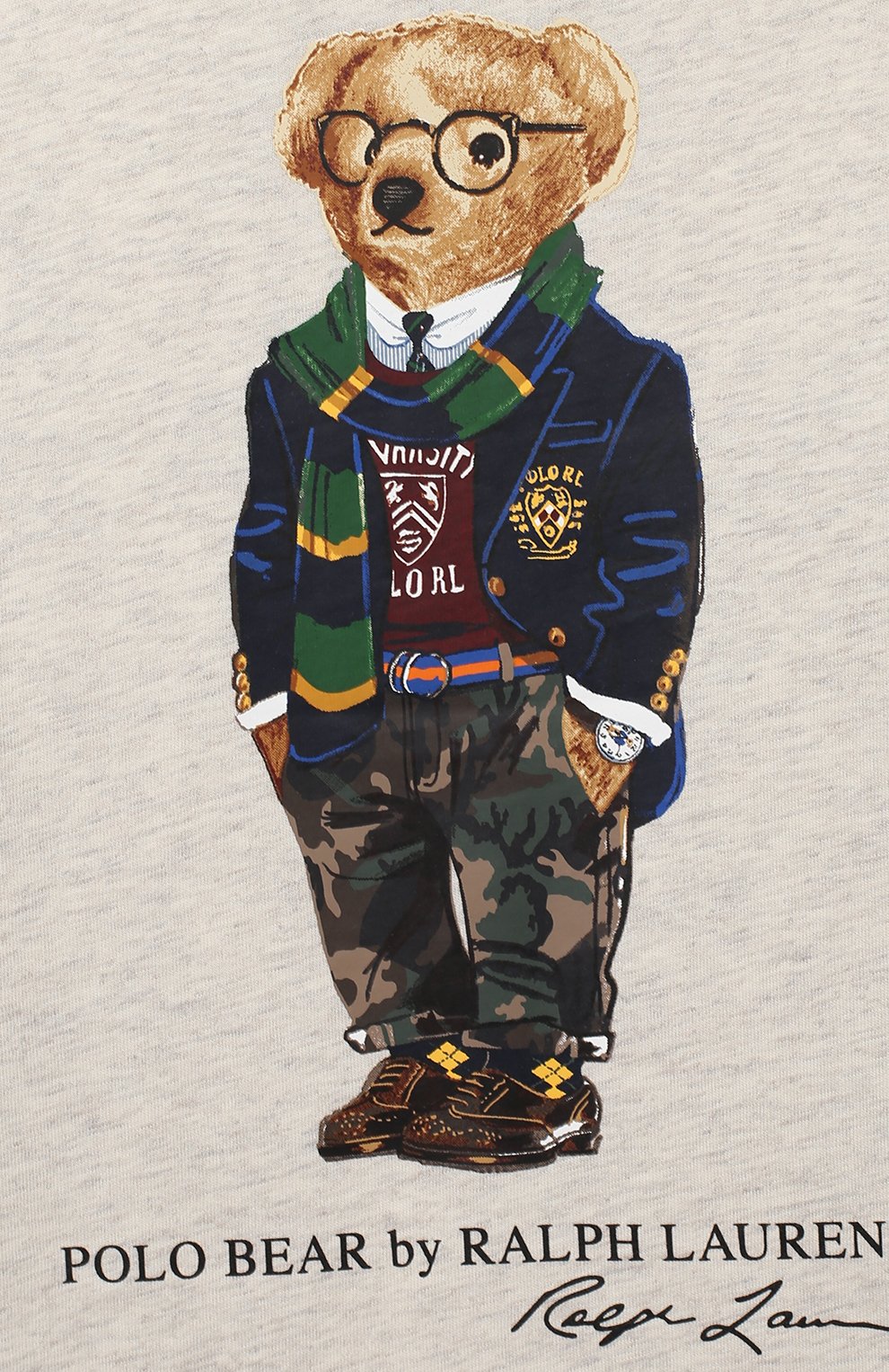 Хлопковая футболка POLO RALPH LAUREN, арт. 322799045, фото 3