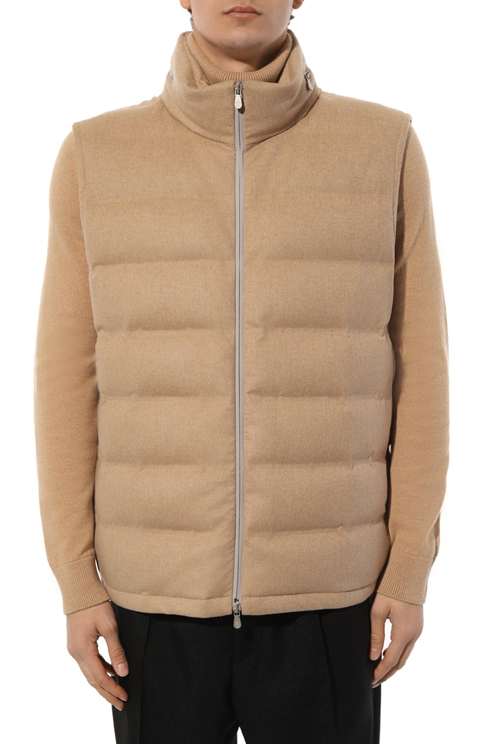 Пуховый жилет BRUNELLO CUCINELLI, арт. MM4631940, фото 3